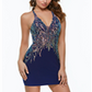 4359 Cobalt Back Lace